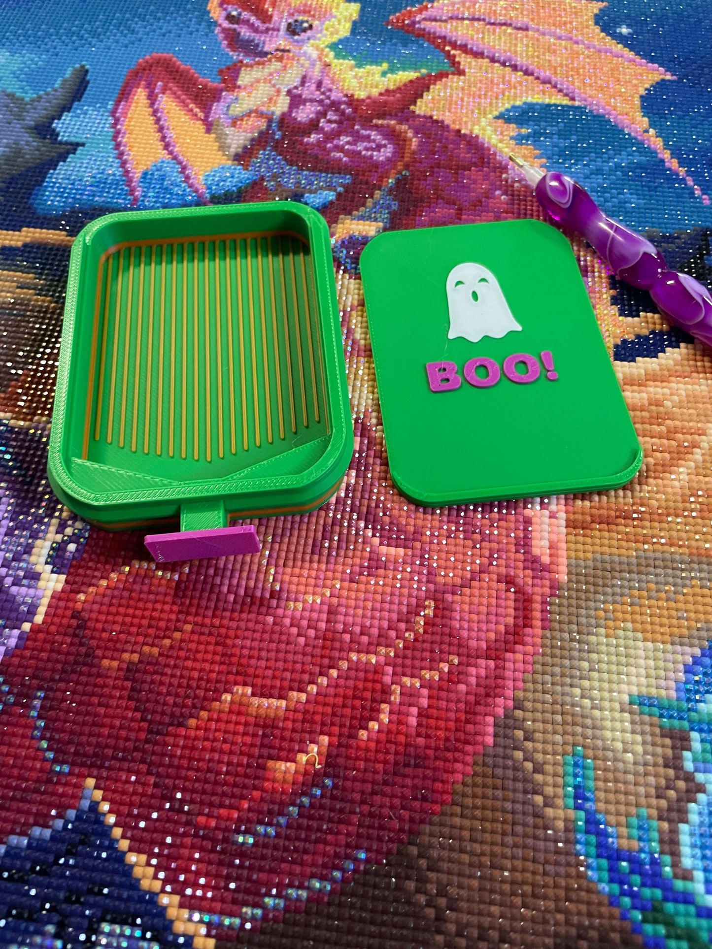 Spooky Boo 2! Return Of the BOO! Multi Colour Spooky Boo Diamond Art Trays