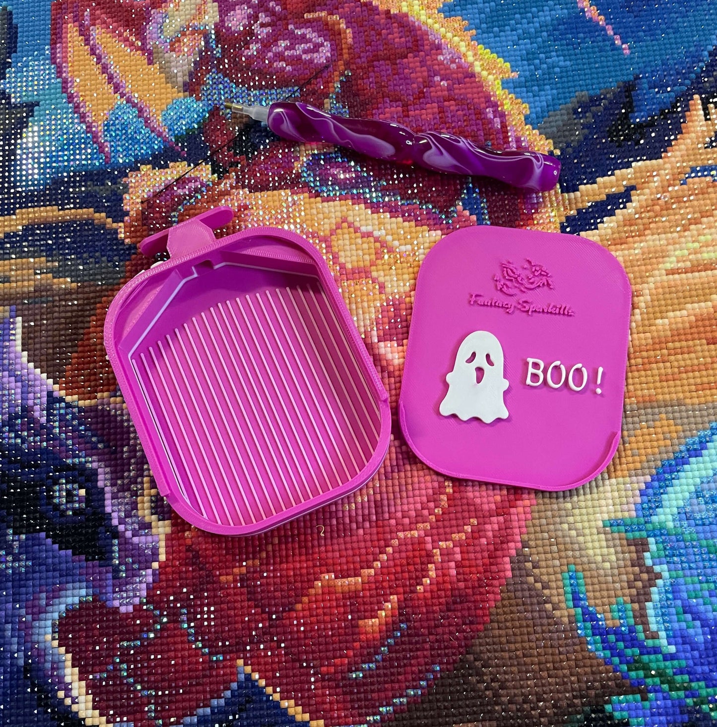 Spooky Boo 2! Return Of the BOO! Multi Colour Spooky Boo Diamond Art Trays