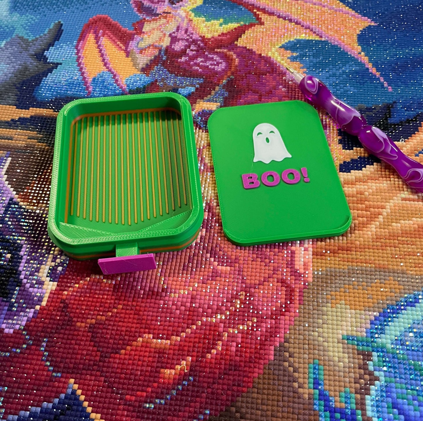 Spooky Boo 2! Return Of the BOO! Multi Colour Spooky Boo Diamond Art Trays