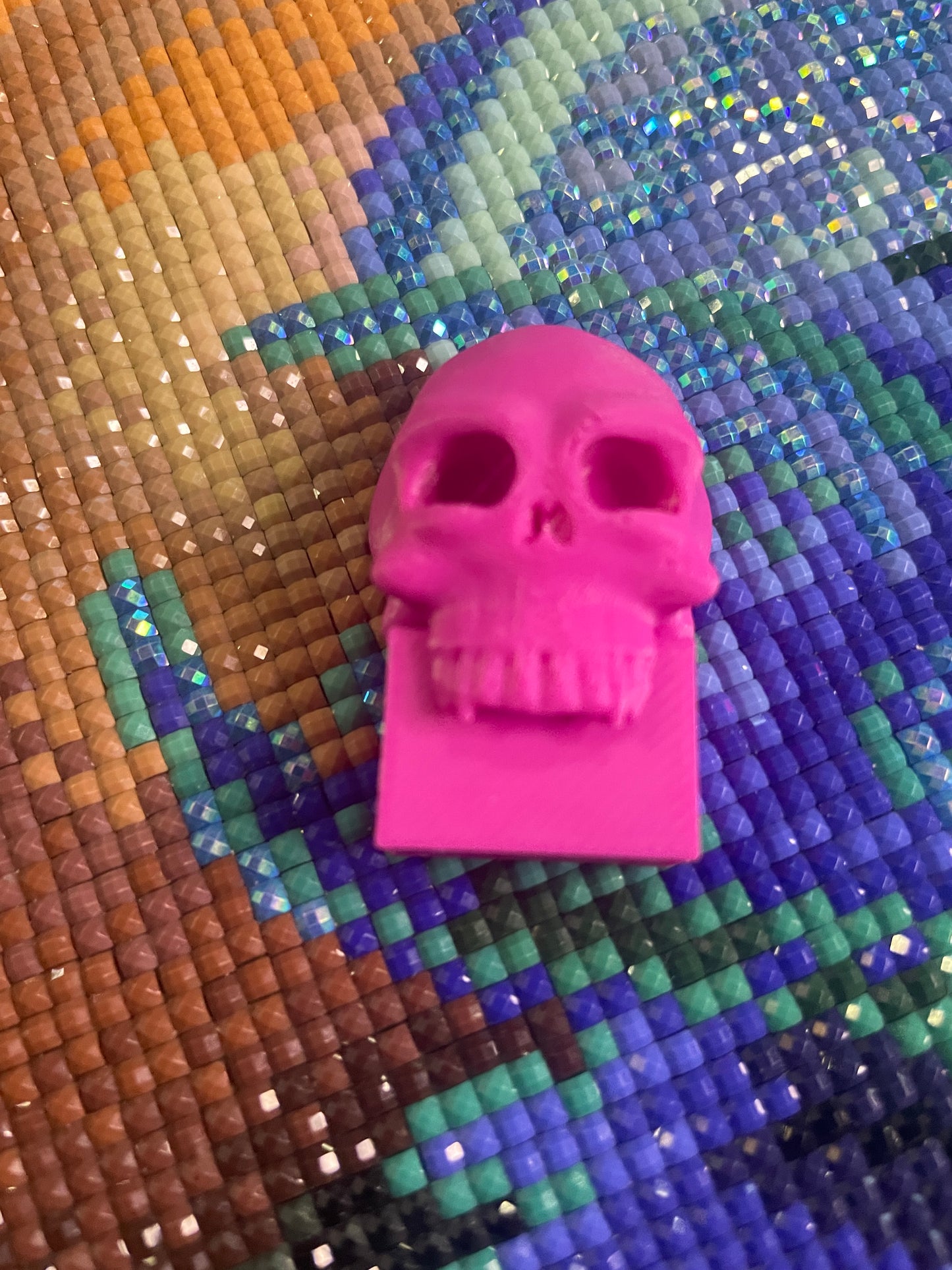 Spooky Skull Coverminders for Diamond Painting, Goth Chic Holders